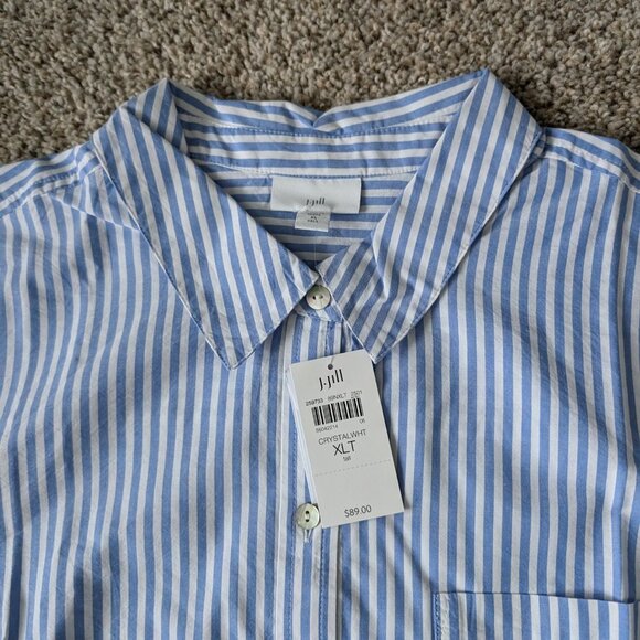 NWT J Jill Button up, XL Tall - Picture 2 of 9